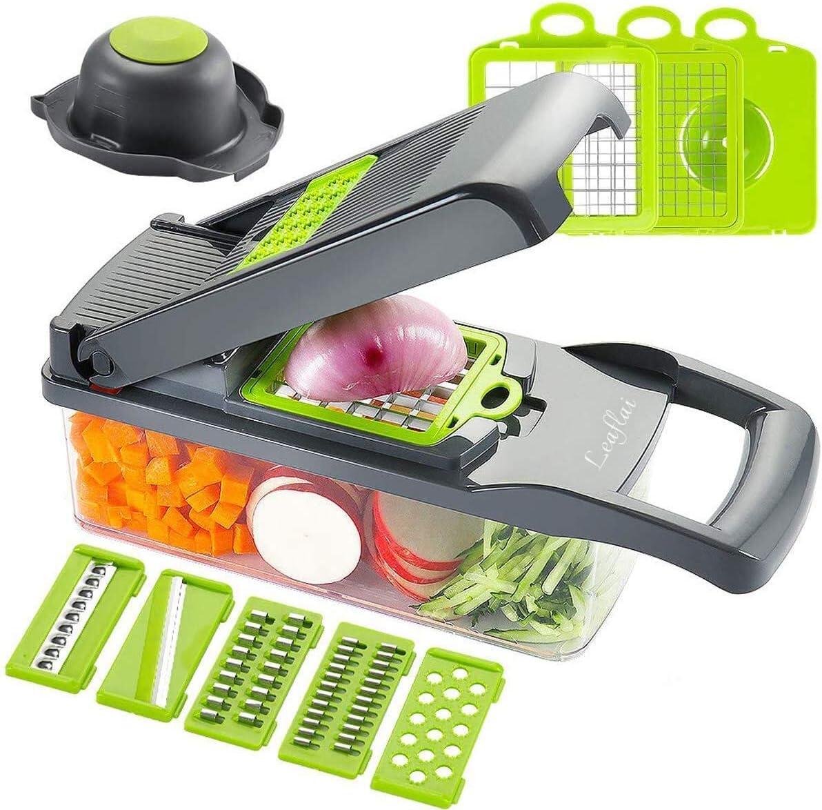 🥕 Cortador Multifunções de Legumes 16 em 1 – Rápido, Prático e Profissional